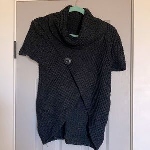 Black Cowl Neck Sweater - SM/MD